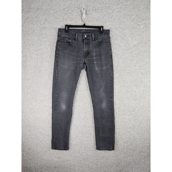 Levi's Other - Levi's 511 Men's Jeans 32x34 (32") Black Denim Slim Straight Pockets Mid Rise